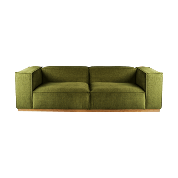 Bergsdal 3-seater sofa - Luisa green - 1898