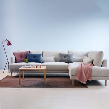 Bredhult modul sofa A1 - Fabric alaska 0158 mustard. White oiled oak legs - 1898