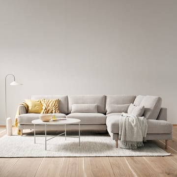 Bredhult modul sofa A1 White oiled Oak leg - Bern 0341 Beige - 1898