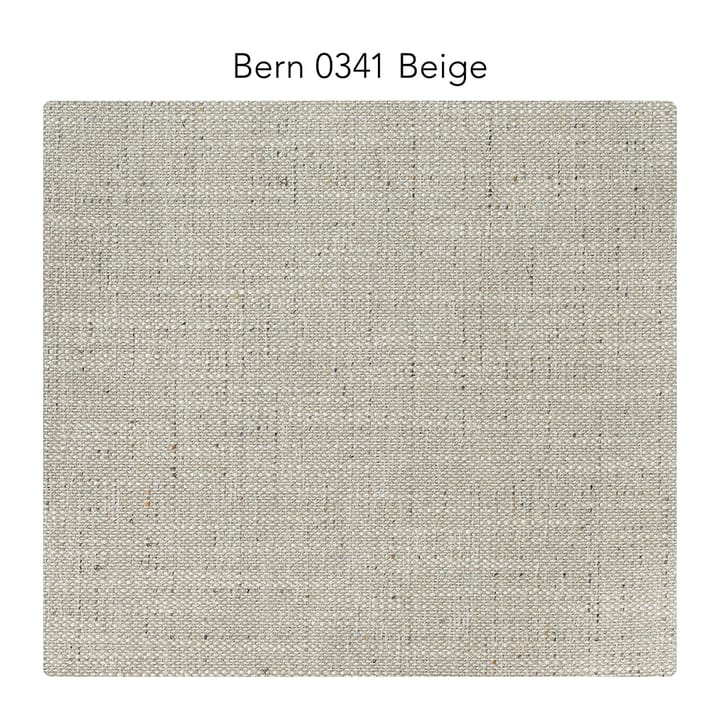 Bredhult Soffa - 3-seat fabric bern 0341 beige. White oiled oak legs - 1898