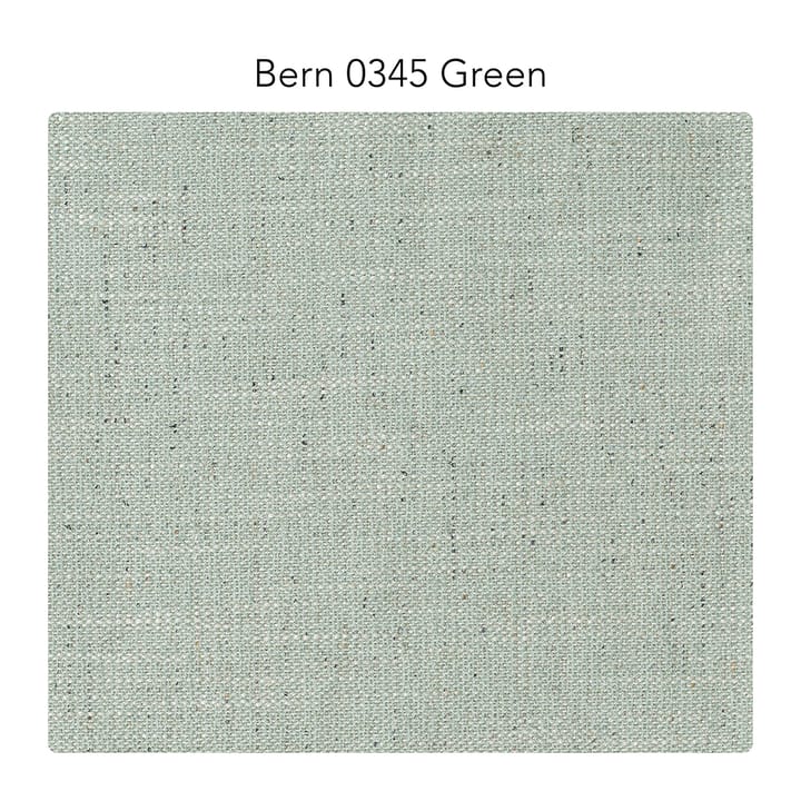 Bredhult Soffa - 3-seat fabric bern 0345 green. White oiled oak legs - 1898
