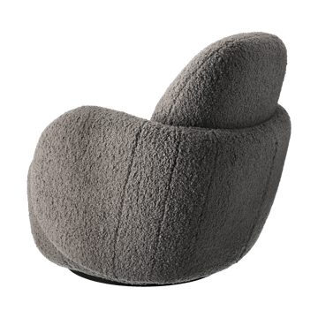 Mo armchair with swivel function - Glore grey - 1898