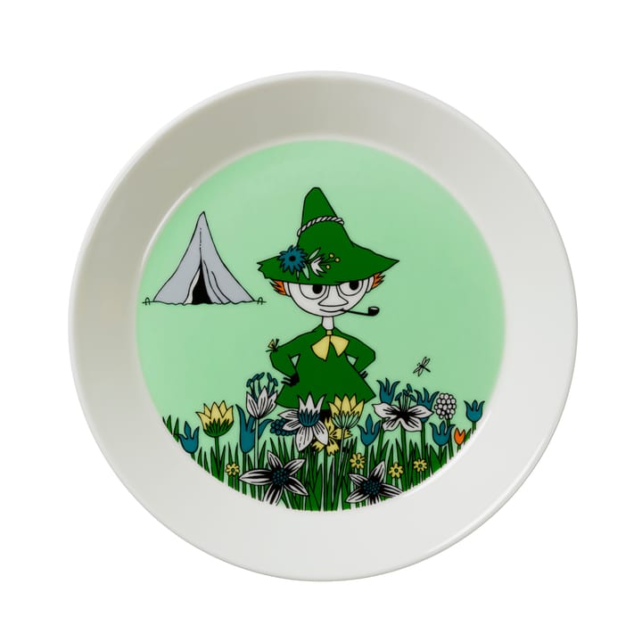 Snufkin plate - green - Arabia