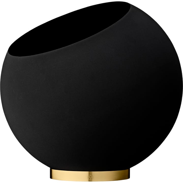 Globe flowerpot Ø43 cm - Black - AYTM