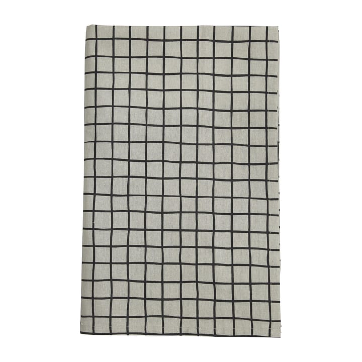 Tofta check tablecloth 150x150 cm - Grey - Boel & Jan