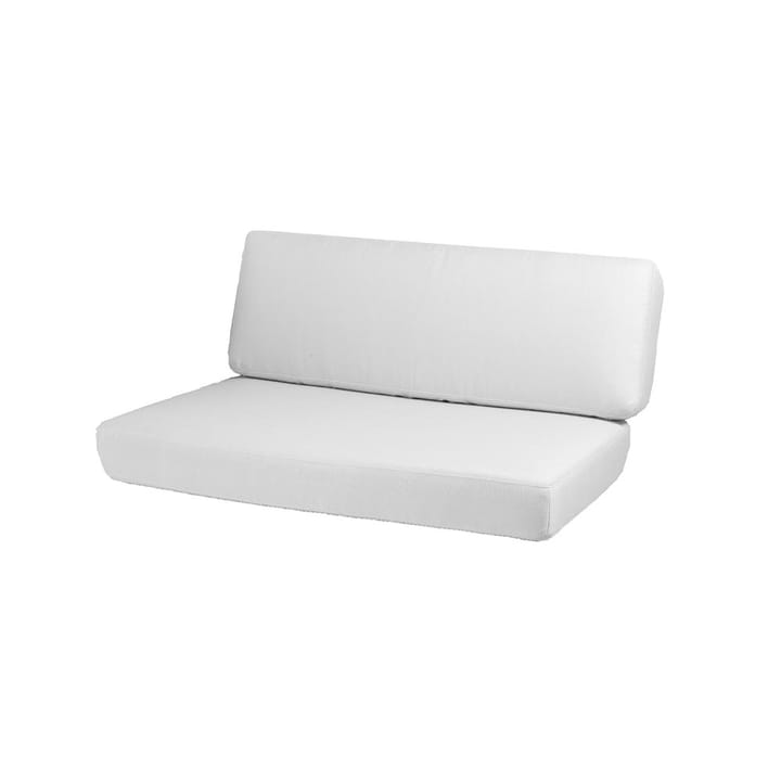 Savannah sofa cushion - 2-seater Cane-Line Natté white, left - Cane-line