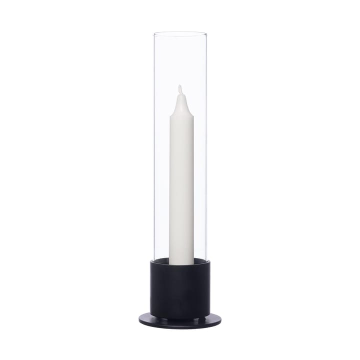 Ernst candle holder glass cylinder Ø7.5 cm - Black - ERNST