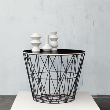 Wire basket black - medium - ferm LIVING