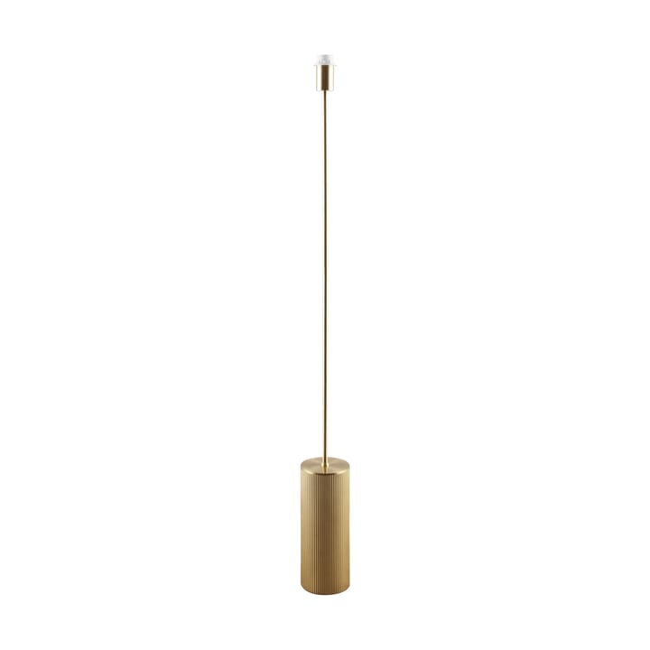 Rib floor lamp - Brushed brass - Globen Lighting