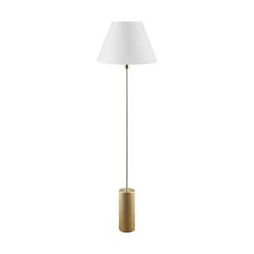 Rib floor lamp - Brushed brass - Globen Lighting