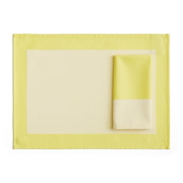 Ram placemat 31x43 cm - Yellow - HAY