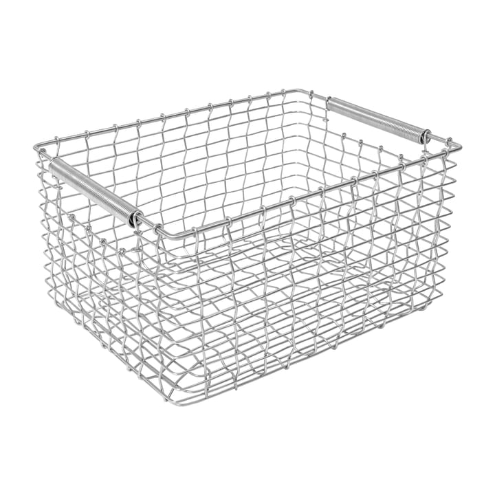 Rectangular 19 storage basket - Acid-resistant steel - KORBO