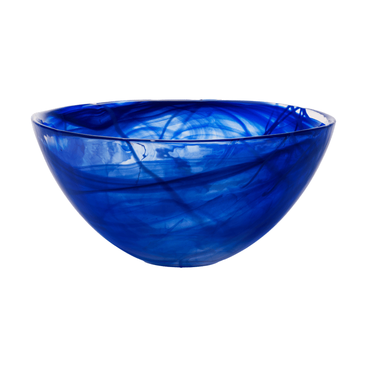 Contrast bowl 350 mm - Blue-blue - Kosta Boda