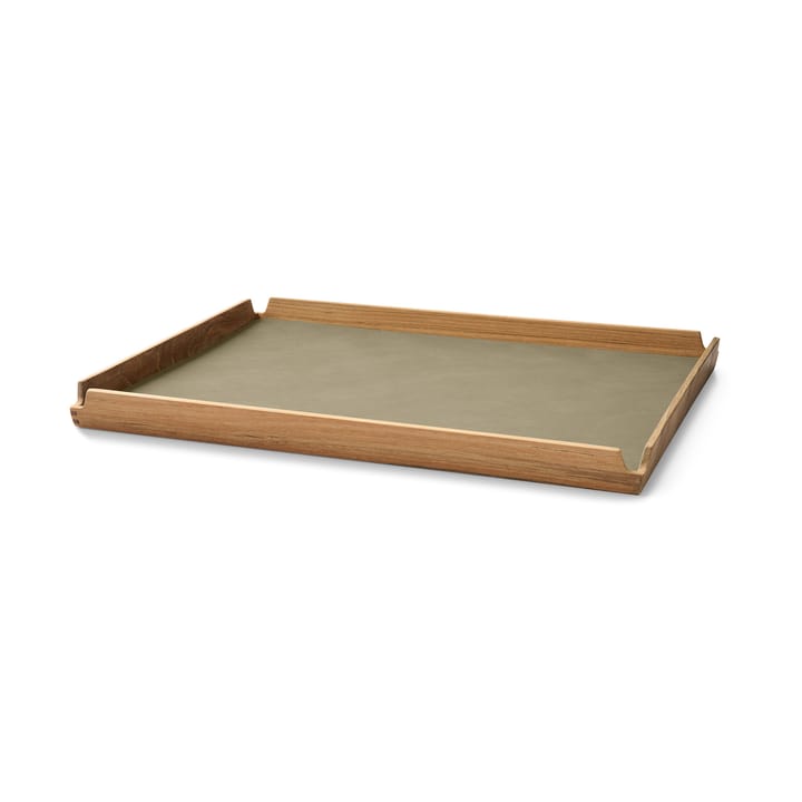 Airy teak tray Square L - Nupo herbal dust - LIND DNA