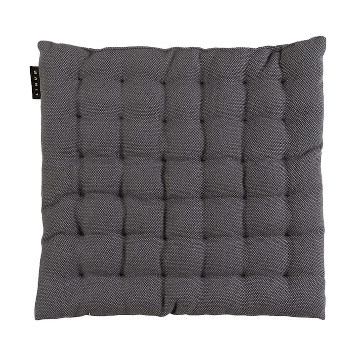 Pepper seat cushion 40x40 cm - Granite grey - Linum