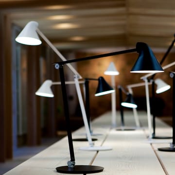 NJP desk lamp - Black, clip, 2700k - Louis Poulsen