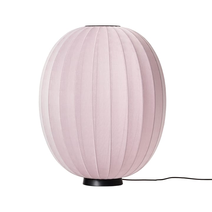 Knit-Wit 65 High Oval Level floor lamp - Light pink - Made By Hand