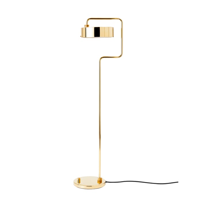 Petite Machine floor lamp - Polished brass - Made By Hand