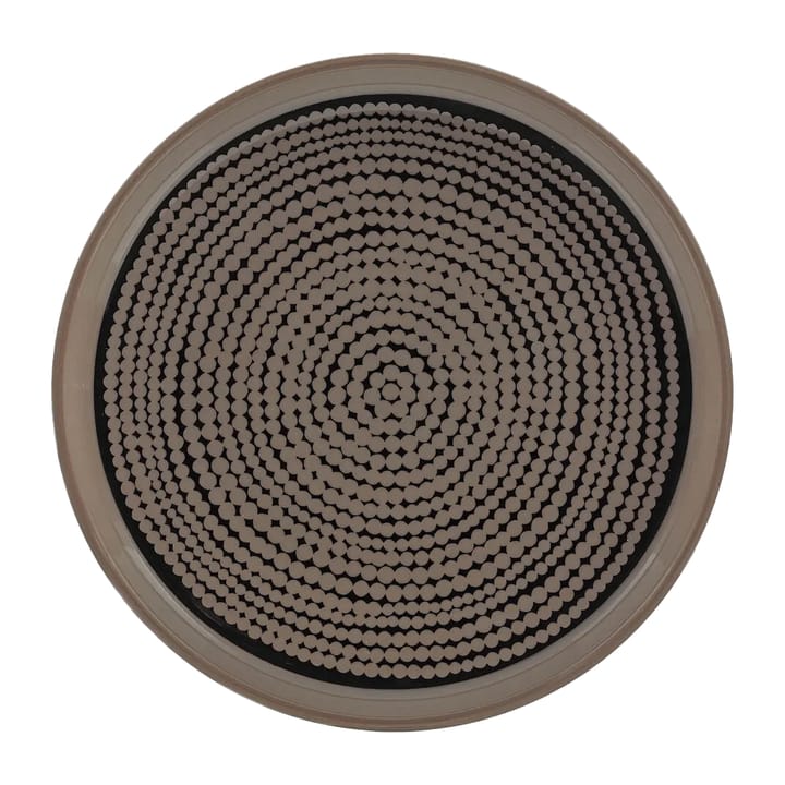 Räsymatto plate 13.5 cm - Terra-black - Marimekko