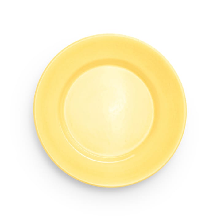 Basic plate 25 cm - Yellow - Mateus