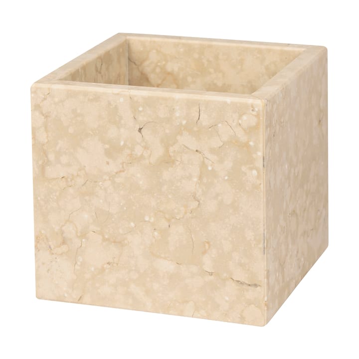 Marble cube 8.5x8.5 cm - Sand - Mette Ditmer
