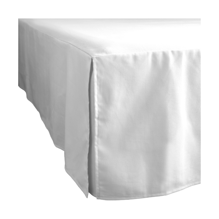 Napoli bed skirt - White, 180x220x42 cm - Mille Notti