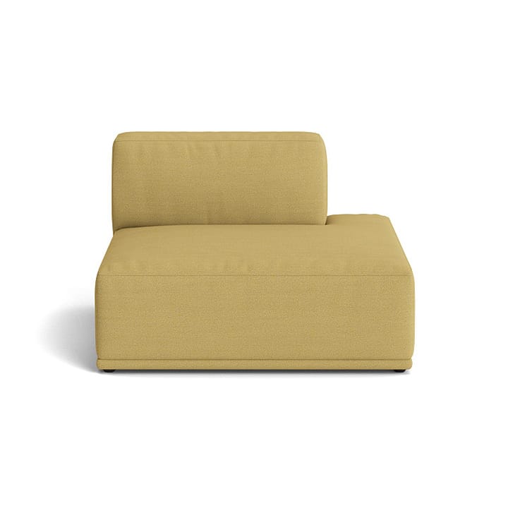 Connect soft module Hallingdal 65 nr.407 yellow - Without armrest (D) - Muuto