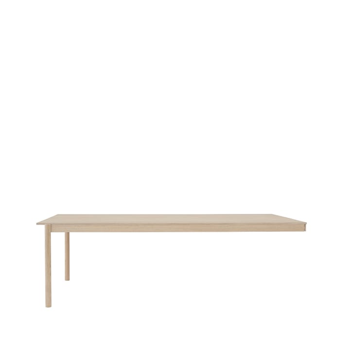 Linear System End Module table - Oak veener-oak 240x142 cm - Muuto