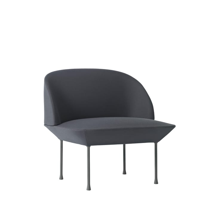 Oslo sofa 1-seat - Steelcut 180-Dark Grey - Muuto