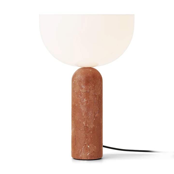 Kizu table lamp large - Breccia Pernice - New Works