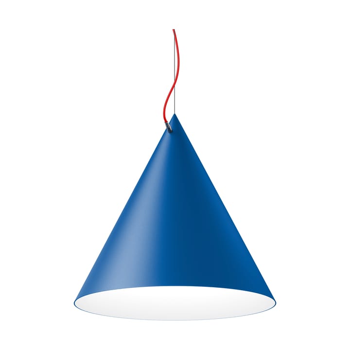 Castor pendant 60 cm - Clear blue-red-silver - Noon