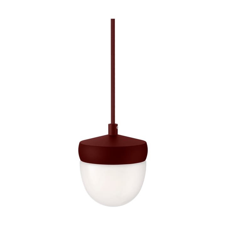 Pan pendant frosted 10 cm - Bordeaux red-dark red - Noon