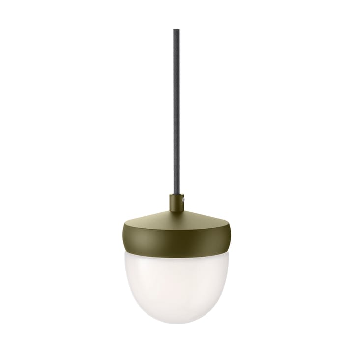 Pan pendant frosted 10 cm - Olive gray-dark gray - Noon