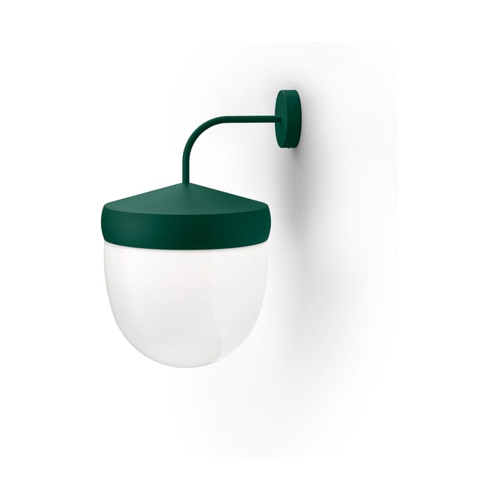 Pan wall lamp frosted 30 cm - British racing green - Noon