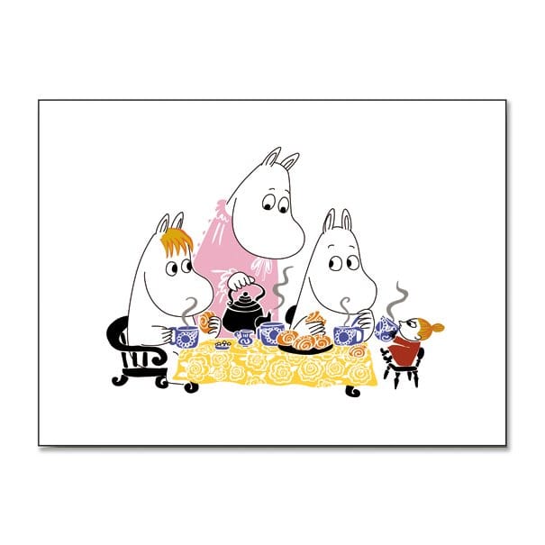 Moomin teaparty table mat - white - Opto Design