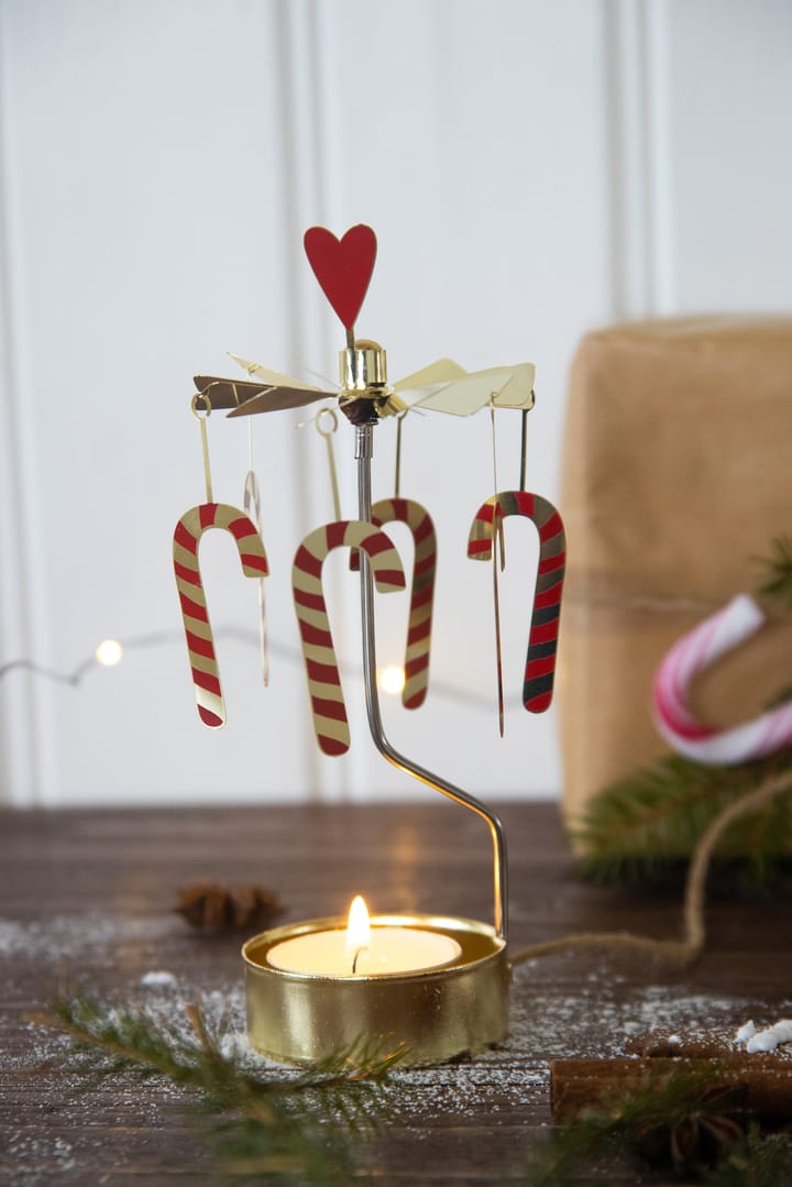 Angel chime candy cane - Gold - Pluto Design