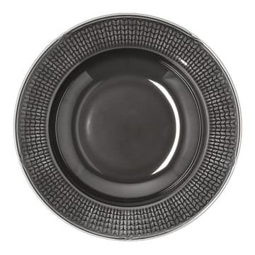 Swedish Grace deep plate Ø25 cm - stone (dark grey) - Rörstrand