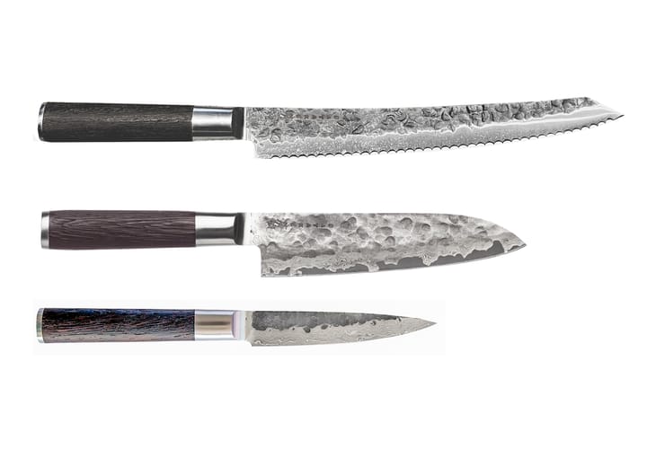 Satake knife set 3 pieces - Steel - Satake