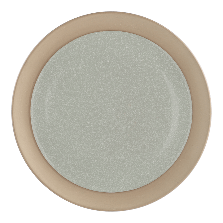 Fossil plate Ø26 cm - Green - Scandi Living