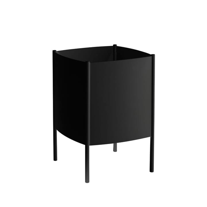 Convex Pot pot - Black, medium Ø34 cm - SMD Design