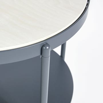 Lene serving trolley - Grey, white pigmented ash veneer - SMD Design
