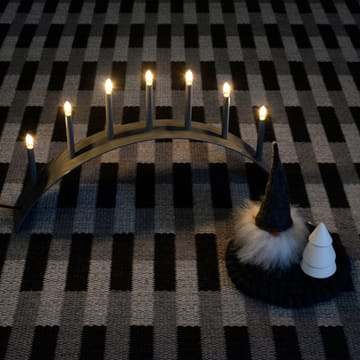 Spica Bow 7 Advent candle holder - Grey, led - SMD Design