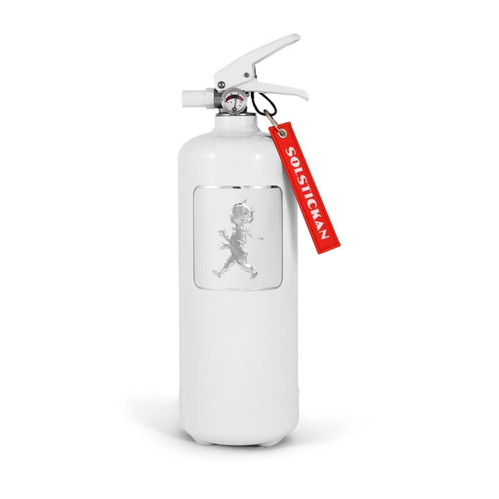 Solstickan fire extinguisher 2 kg - White-silver - Solstickan Design