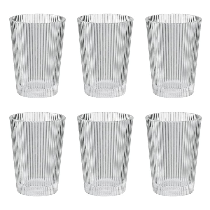 Pilastro drinking glasses 6-pack - 24 cl - Stelton