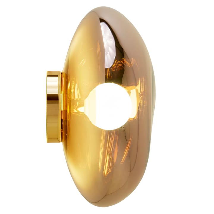 Melt Surface wall/ ceiling lamp LED - Gold - Tom Dixon