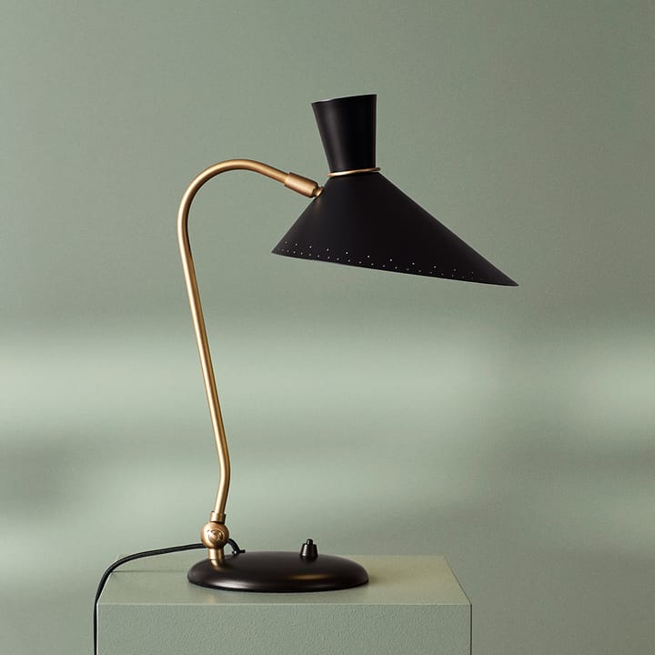 Bloom table lamp - Warm white, brass stand - Warm Nordic