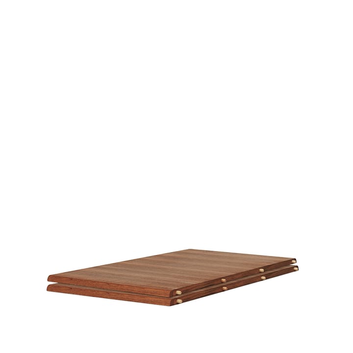 Evermore table insert - Oiled teak, l160, 2 pcs - Warm Nordic