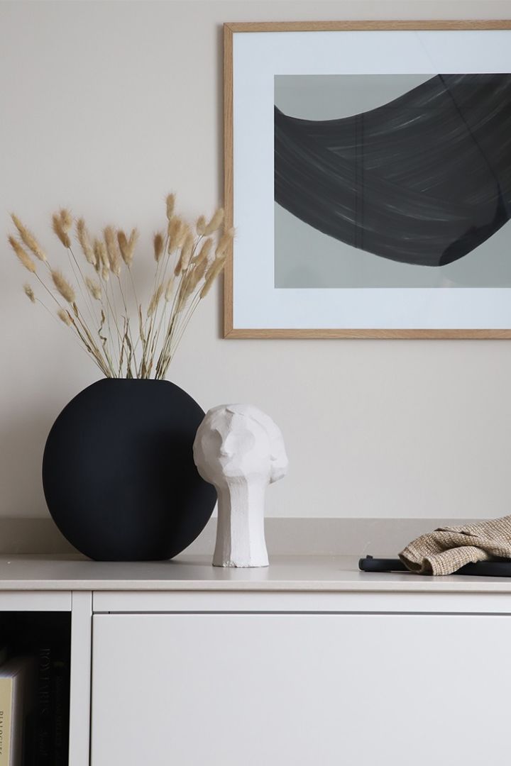 Olufemi sculpture and pastille vase from Cooee Design.
