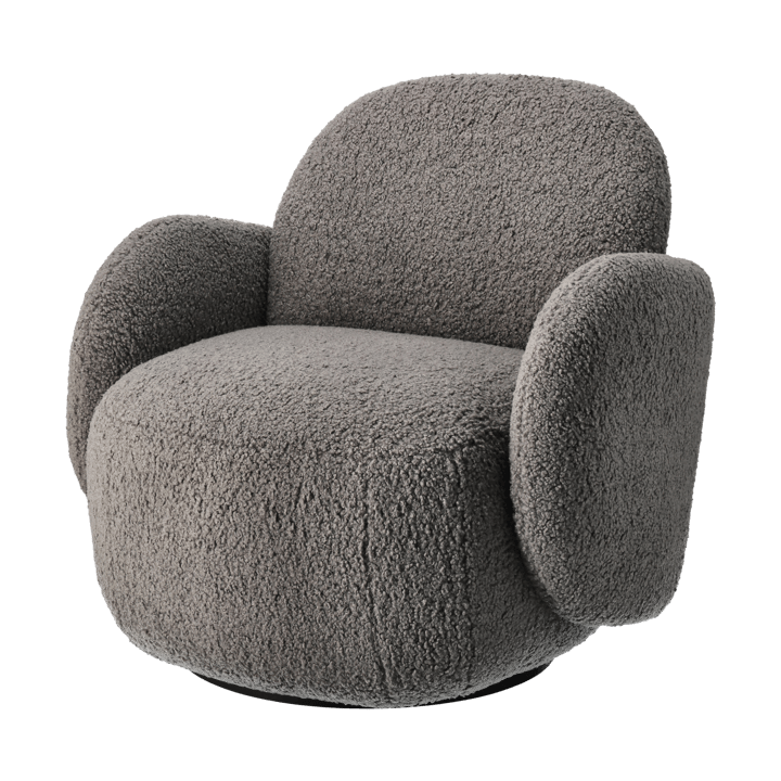 Mo armchair with swivel function - Glore grey - 1898