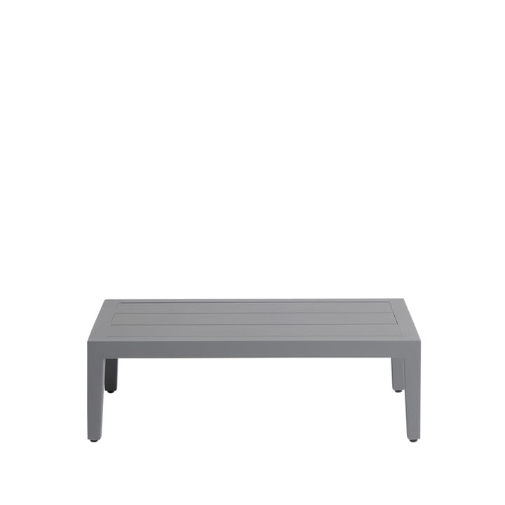 Santander side table 75x43x24 cm - Grey aluminum - 1898